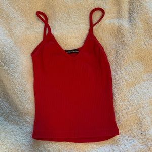 Red Brandy Melville Crop Top